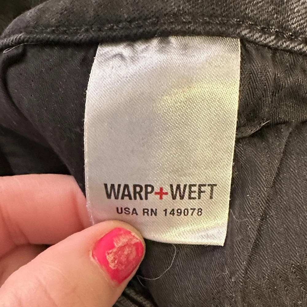 Warp + Weft‎ Charcoal Ankle Jeans - Picture 9 of 9